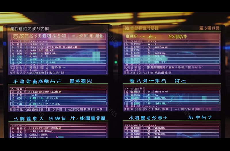 机场的航班时刻表高清艺术感科技插画,插画/手绘图,插画/手绘图库,插画/手绘图下载,插画/手绘